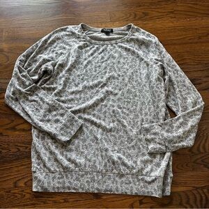 Buffalo David Bitton Heathered Good Vibes Cozy Long Sleeve Tee | raglan
